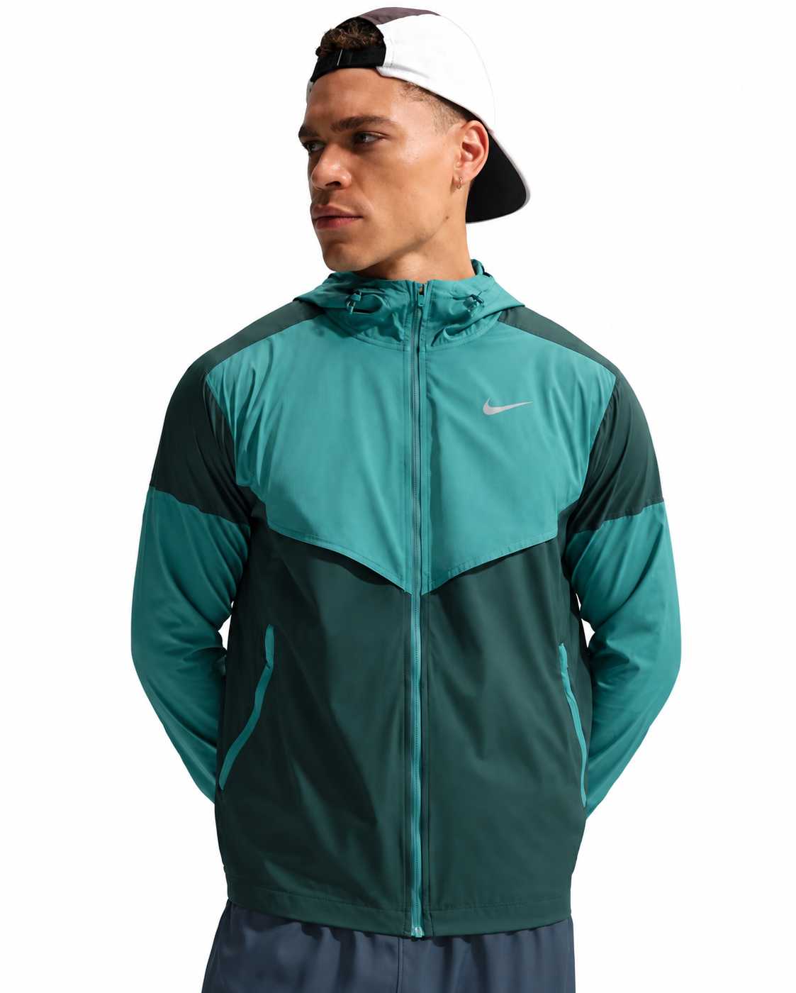 Nike Impossibly Light Windrunner Running Jacket - Mineral Teal