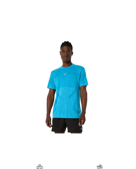 ASICS Road Seamless Top - Aegean Blue