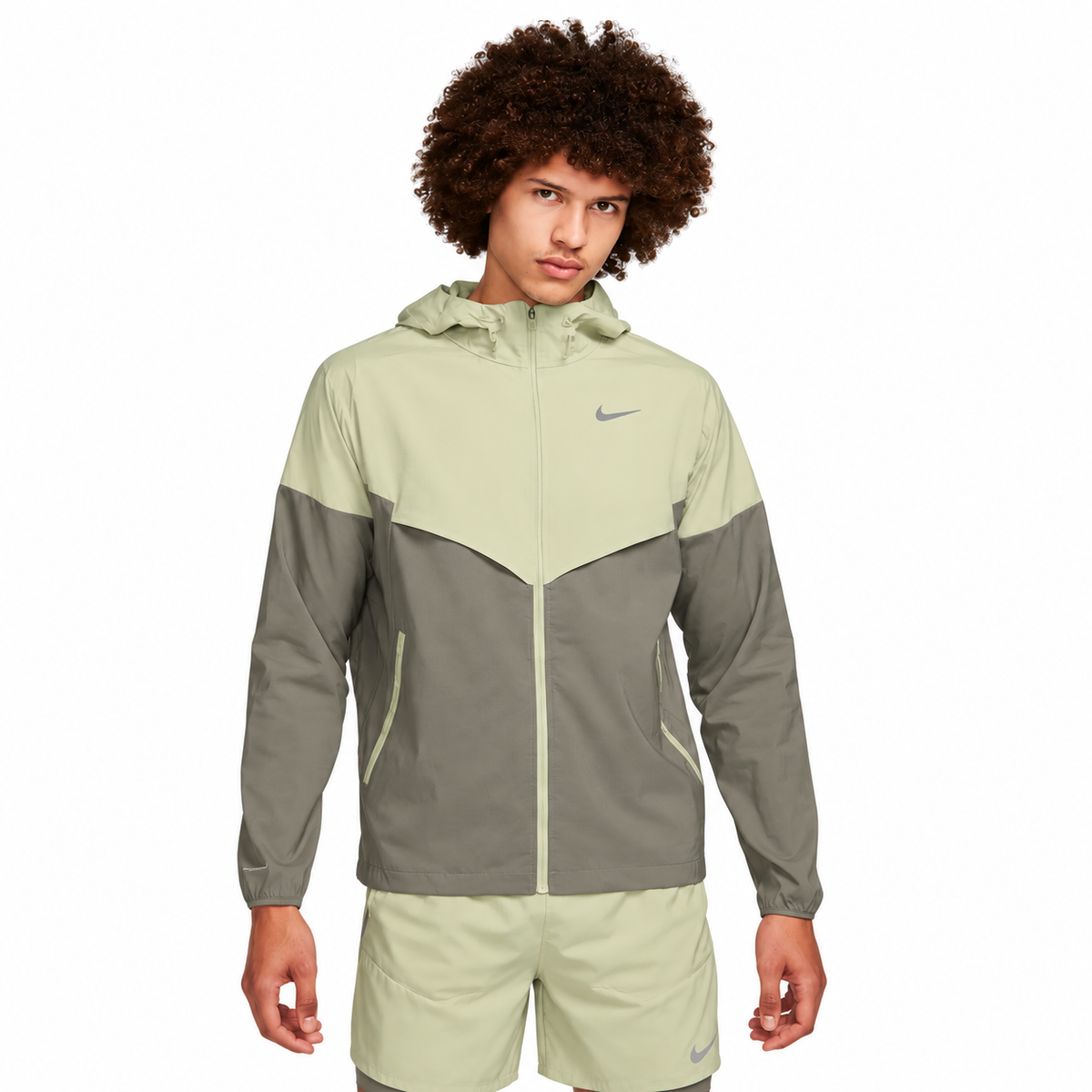 Nike Impossibly Light Windrunner Running Jacket - Olive
